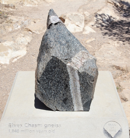 Elves Chasm gneiss, Grand Canyon