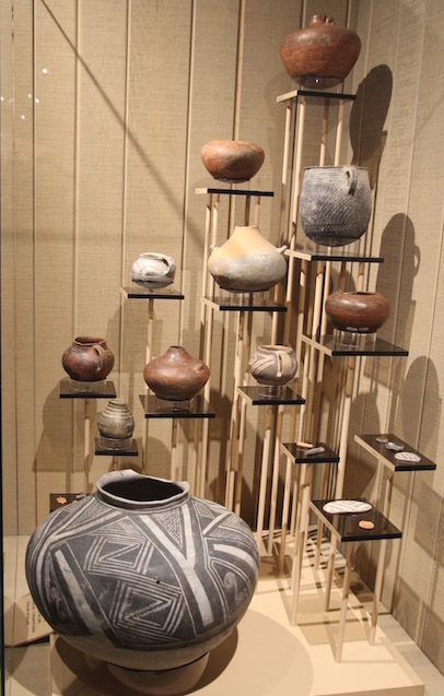 Pottery collection, Navajo National Monument visitor centre