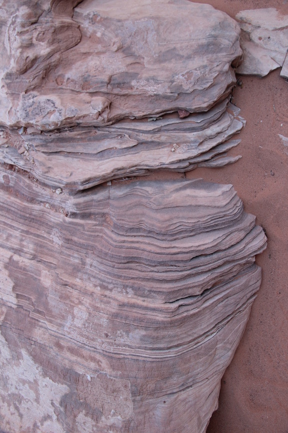 Rock formations, Park Avenue, Arches National Park
