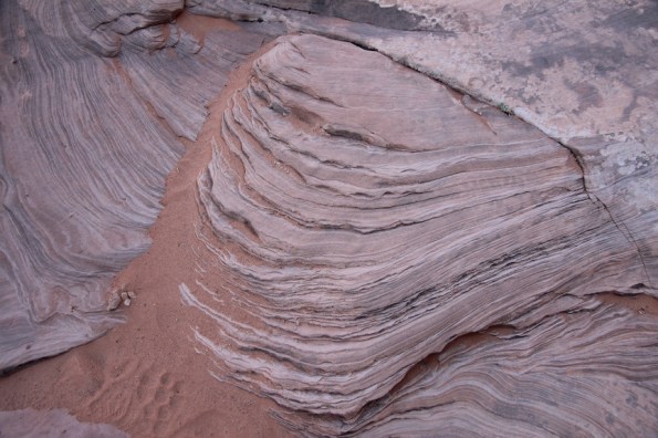 Rock formations, Park Avenue, Arches National Park