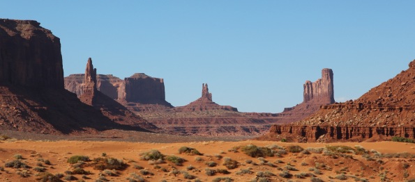 Panorama of Monument Valley