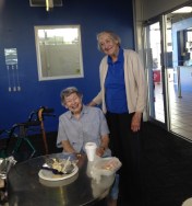 Elizabeth (left) and Rhodanthe Lipsett