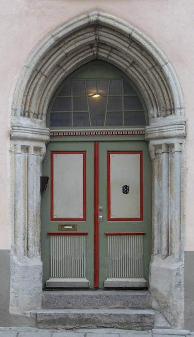 door, Tallinn, Old Town, Estonia