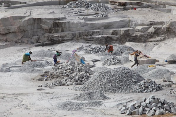 Granite quarry, Ivory Coast