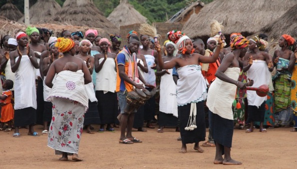 Women's dance, Africa