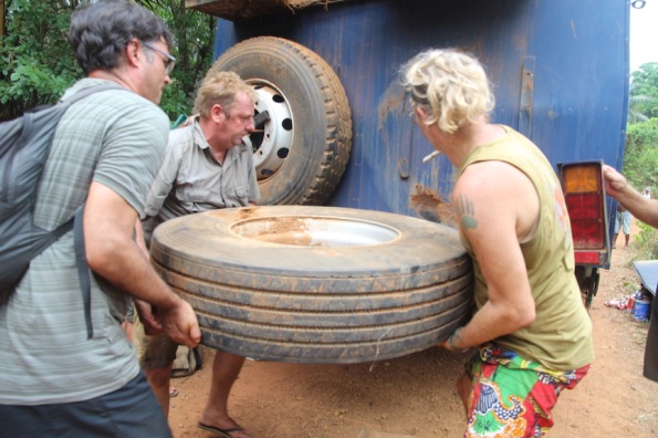 Re-storing a tyre