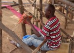 Weaving Korhogo cloth