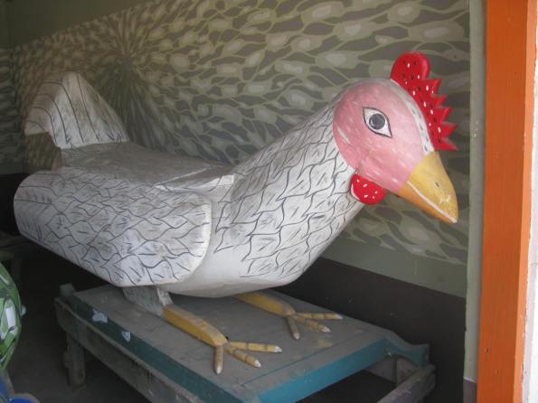Chicken coffin