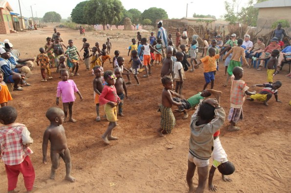 Kids dancing, Ivory Coast