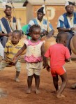 Kids dancing, Ivory&nbsp;Coast