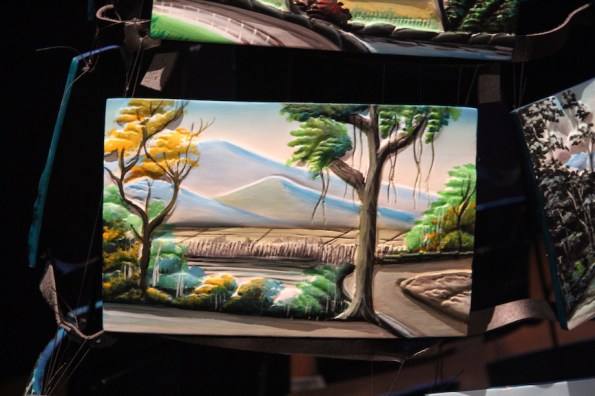 Close-up of ceramic dress