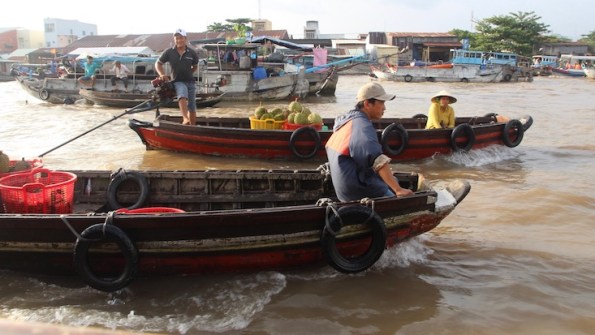 Cai Rang Market, Mekong Delta, Vietnam