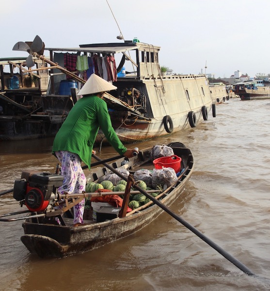 Cai Rang Market, Mekong Delta, Vietnam