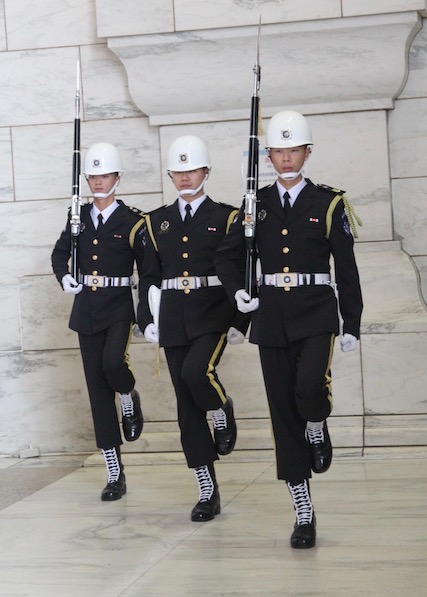 Changing of the Guard, Chiang Kai-Shek Memorial Hall, Taiwan
