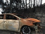 Burnt car