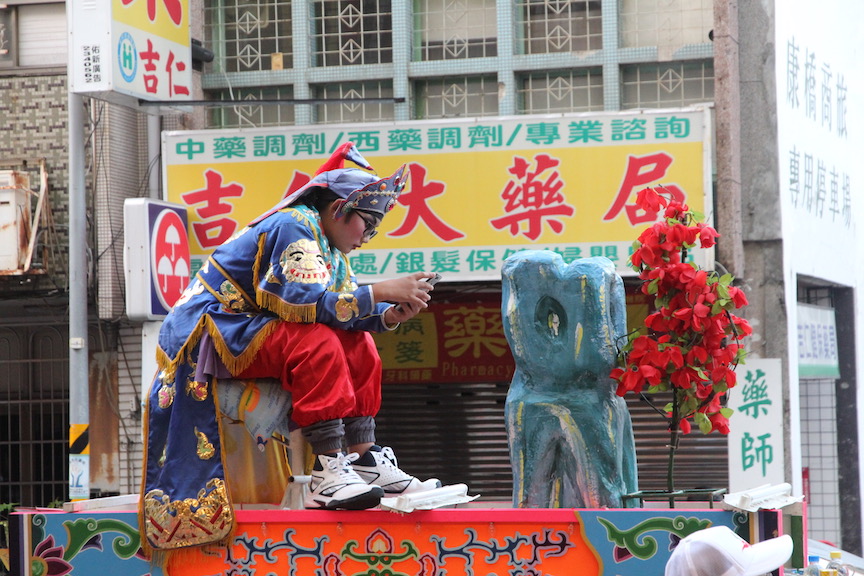 Parade in Tainan, Taiwan