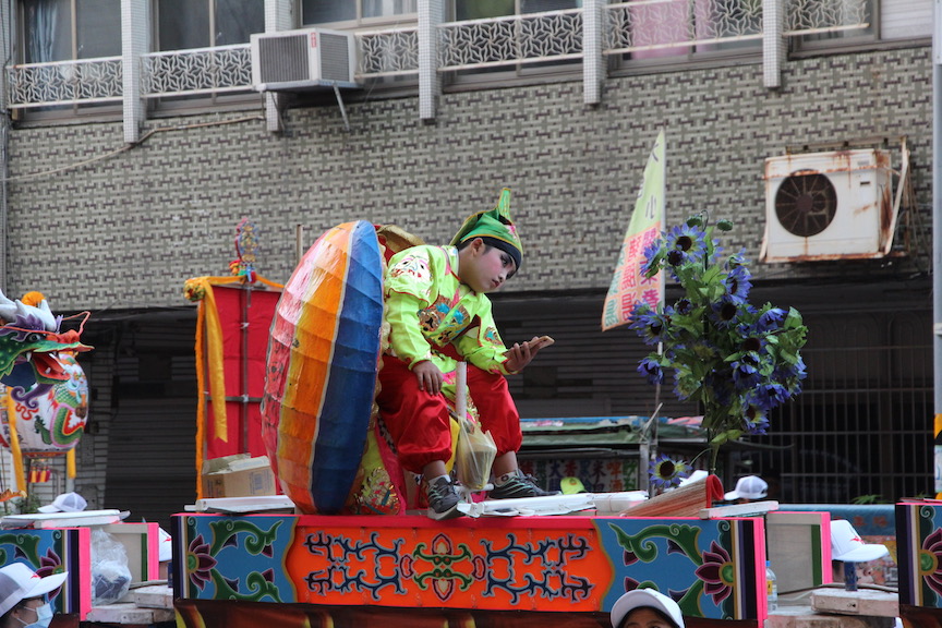Parade in Tainan, Taiwan