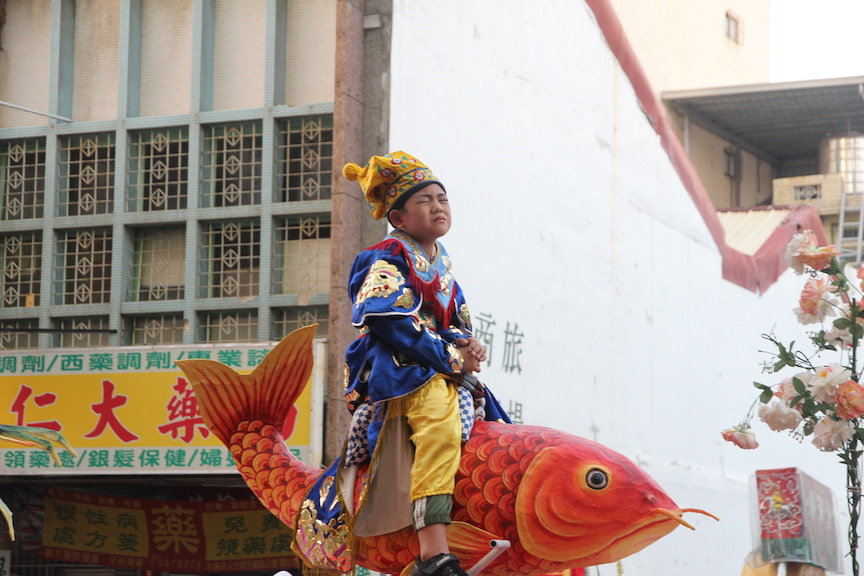 Parade in Tainan, Taiwan