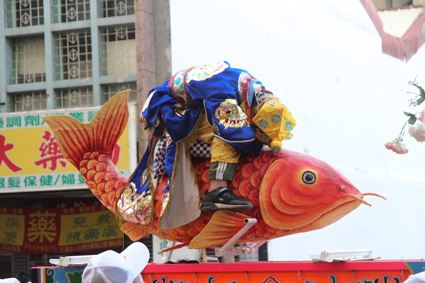 Parade in Tainan, Taiwan