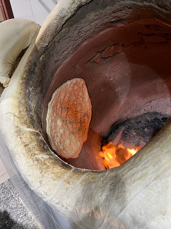 shaping a bread loaf